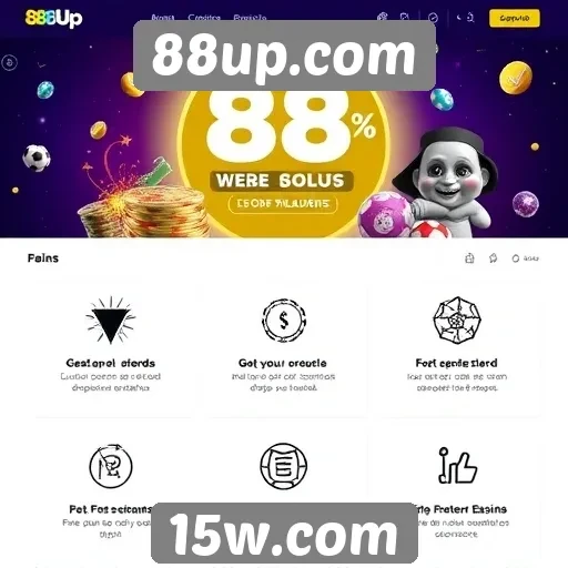 Análise das funcionalidades do site 88up.com