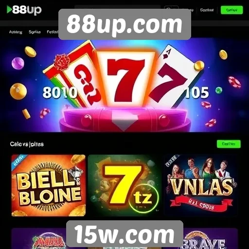 Avaliação do catálogo de jogos disponíveis no 88up