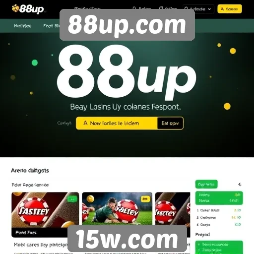 Experiência do usuário no site 88up.com